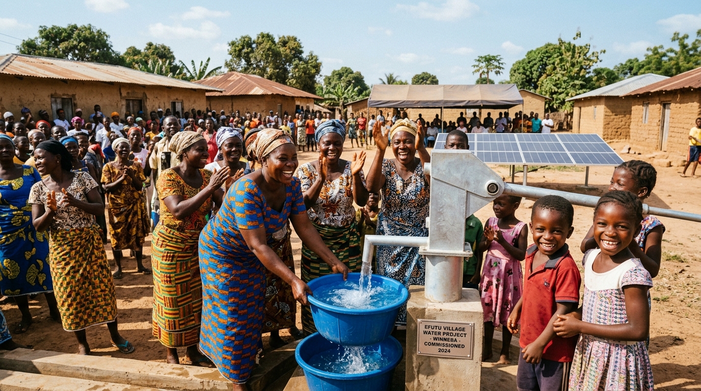 Borehole commissioning video